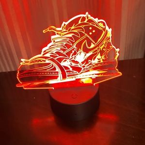 Custom Led light color changing nike lobster dunk design